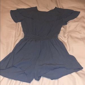 Baby Blue Romper